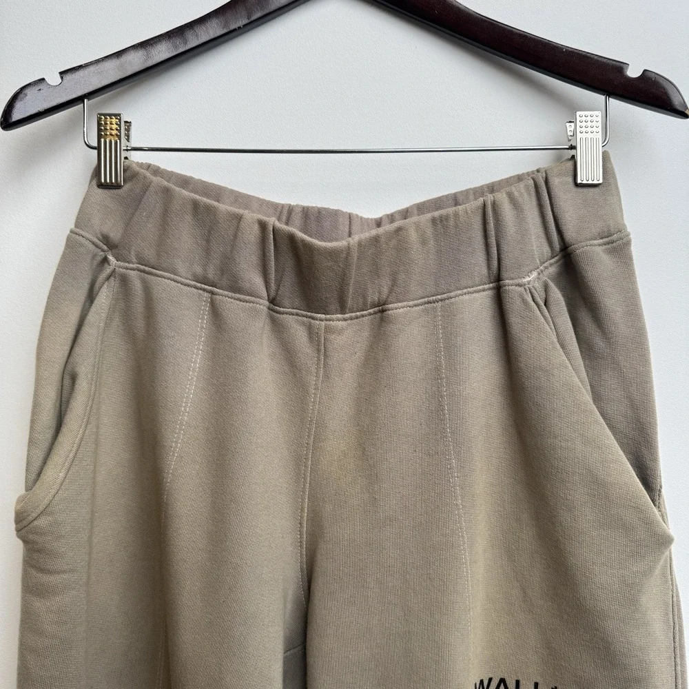 A-COLD-WALL Diagram Sweatpants Men's Taupe Medium by Samuel Ross Streetwear RARE